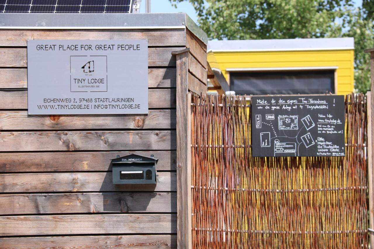 Tinylodge Am Ellertshaeuser See Stadtlauringen 외부 사진